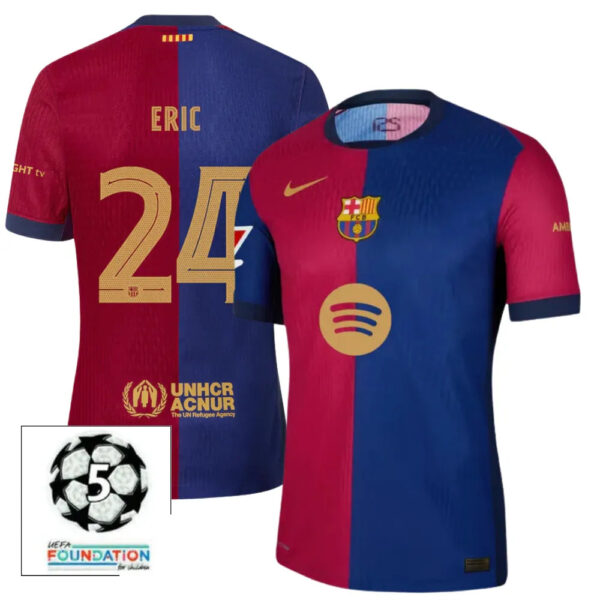 #24 ERIC Camiseta Hombre Primera Equipación 24/25 FC Barcelona - Image 2