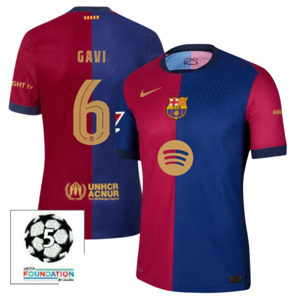 Camiseta Hombre Primera Equipación 24/25 FC Barcelona - Image 12