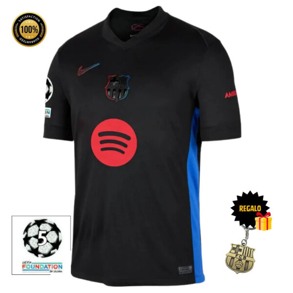 Camiseta Hombre Segunda Equipación 24/25 FC Barcelona