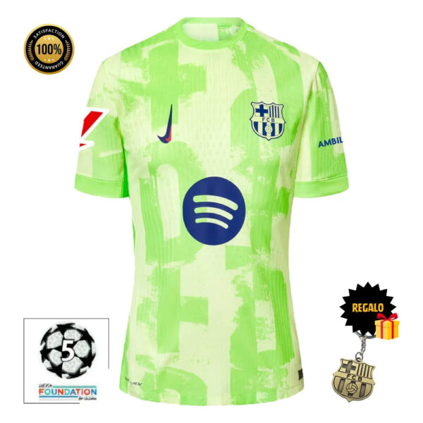 Camiseta Hombre Tercera Equipación 24/25 FC Barcelona